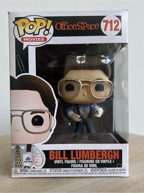 Funko POP! Movies: Office Space Bill Lumbergh #712 New In Box Vinyl Collectible